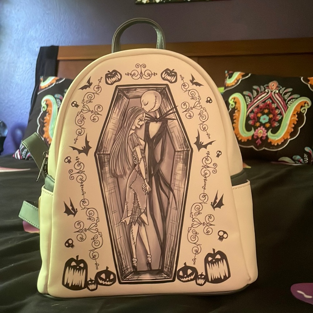 Like new nightmare before Christmas mini backpack